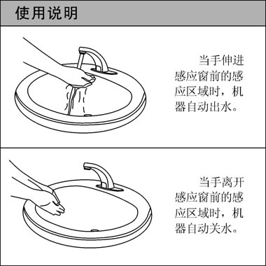 潔博利感應水龍頭